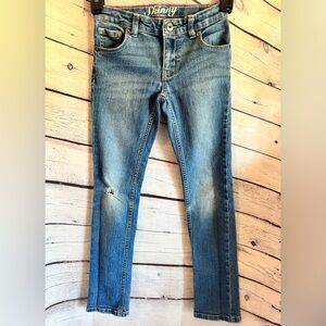 Girls Crazy 8 Distressed Stylish Blue Denim Jeans